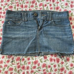 Vintage Abercrombie & Fitch micro mini